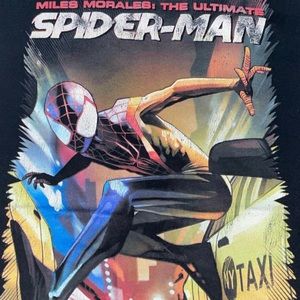 Spider-Man miles morales graphic tee